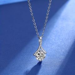 Zircon Pendant Necklace for Daughter in law