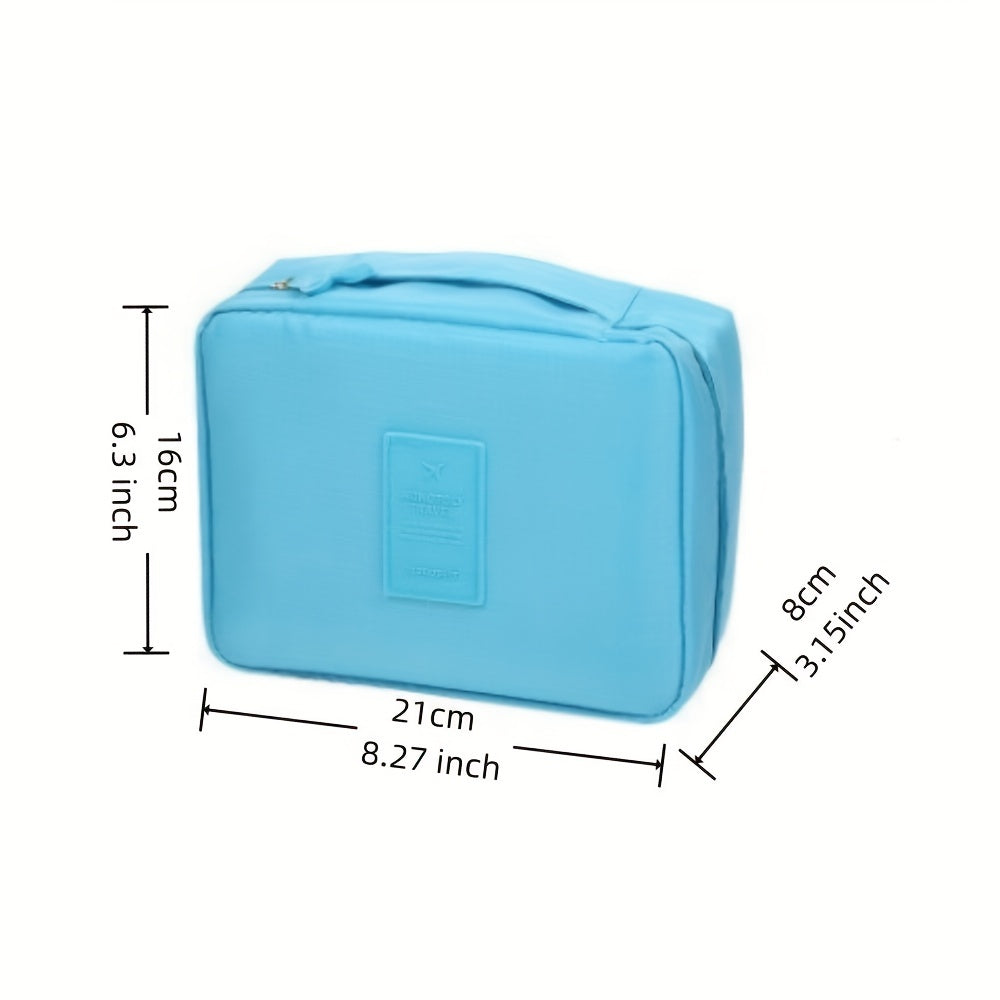 Waterproof Square Makeup Bag Lightweight Travel Storage Bag