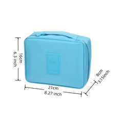 Waterproof Square Makeup Bag Lightweight Travel Storage Bag
