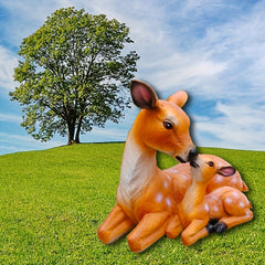 Animal Deer Statues for Outdoor Decor