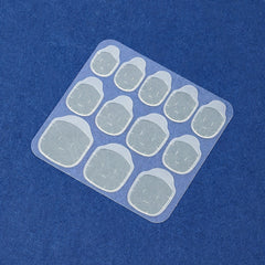 20 Double Side Glue Nail Sticker For Press On Nail Tips