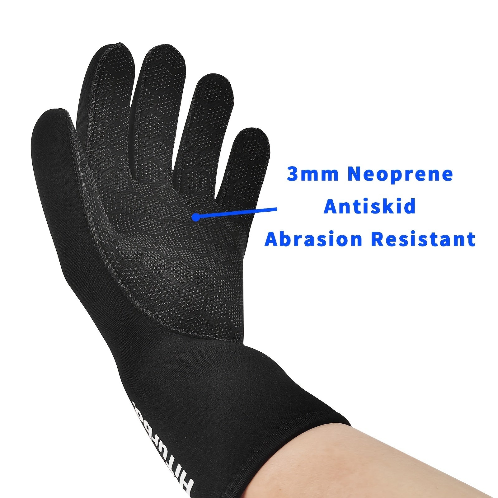 Turbo 3mm Scuba Gloves Antiskid Surfing Kayaking Snorkeling S