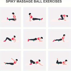 Deep Tissue Massage Balls - Trigger Point Muscle Yoga Relaxation