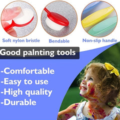 5pcs Blending Brushes for Crafts Craft Ink Blending Brushes