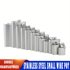 Portable Stainless Steel Hip Flask 2oz