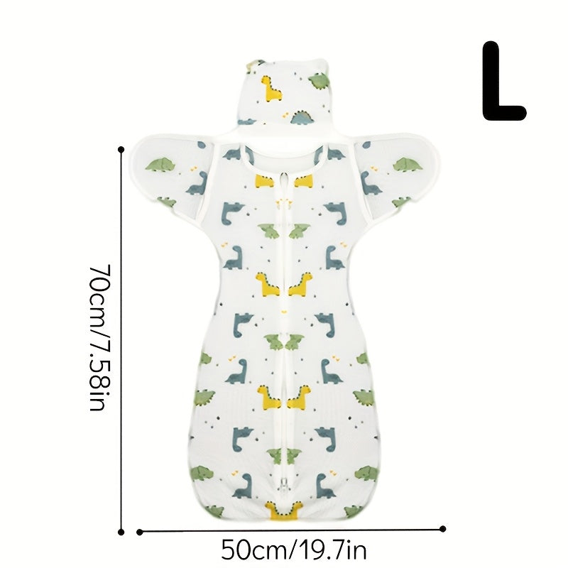 Ultra Soft Infant Sleeping Bag 0-6 Months with Bear Hat