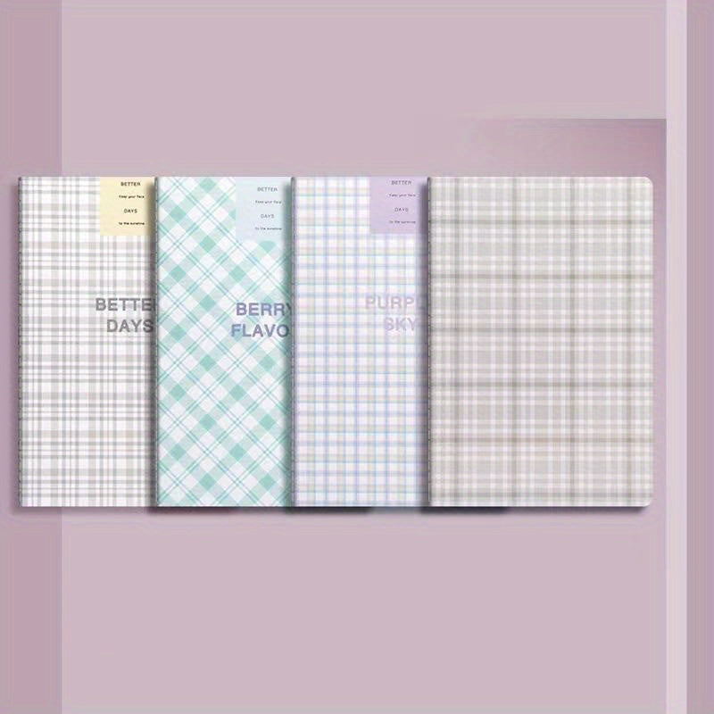 4pcs A5 Illustration Notebook Student Diary