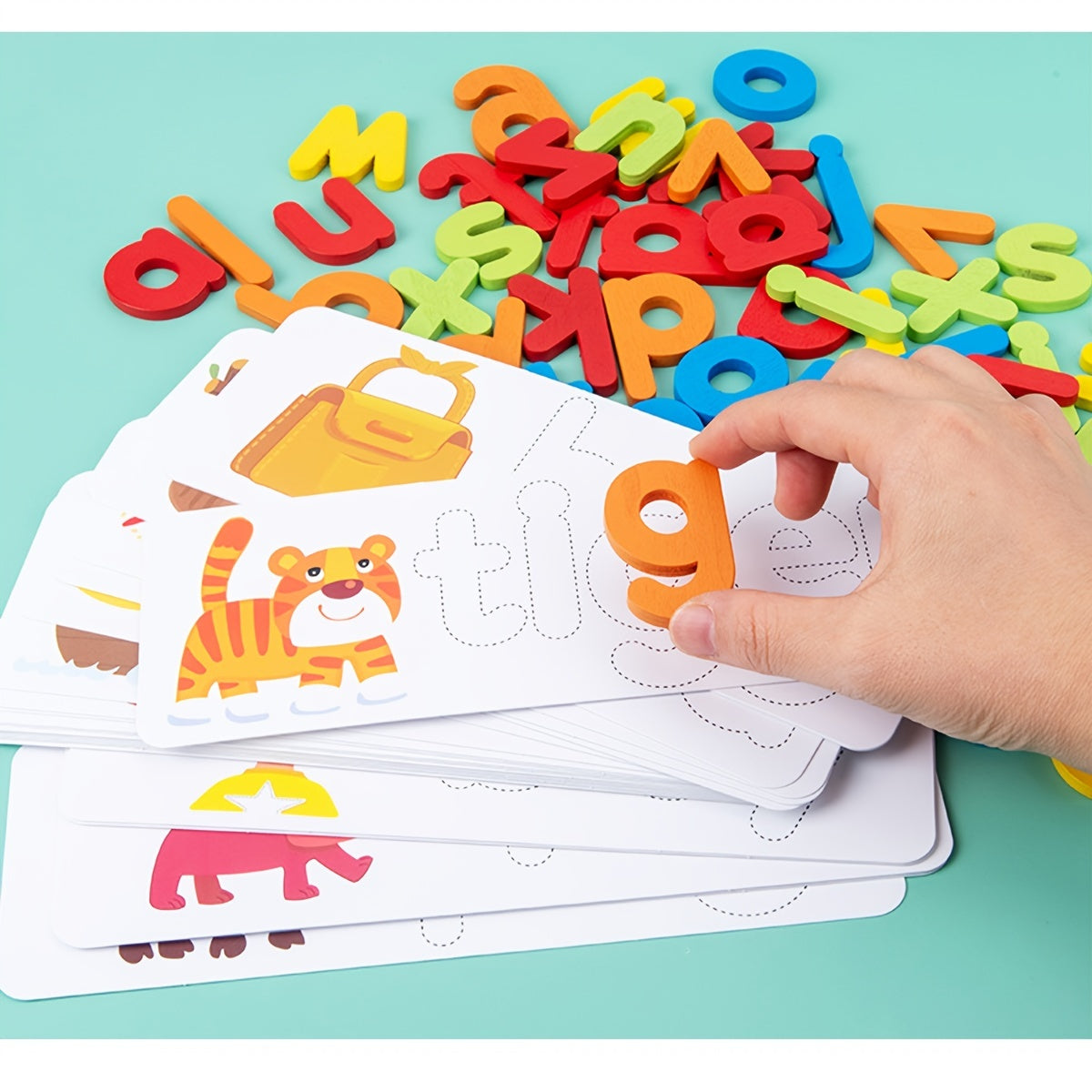 Alphabet Sight Words Flash Cards Matching Letter Games Educational Toys