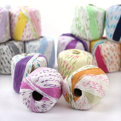 4pcs Organic Baby Yarn 70 Bamboo Fiber 30 Cotton For Crochet Knitting