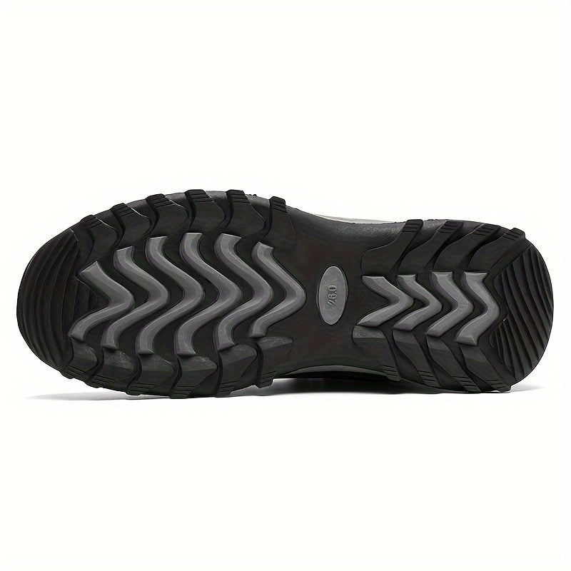 Women's Non-Slip Walking Shoes Solid Medium Tube Hiking Shoes