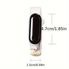 2pcs Animal LED Bracelet Watches for Kids Digital Display Soft TPU Band