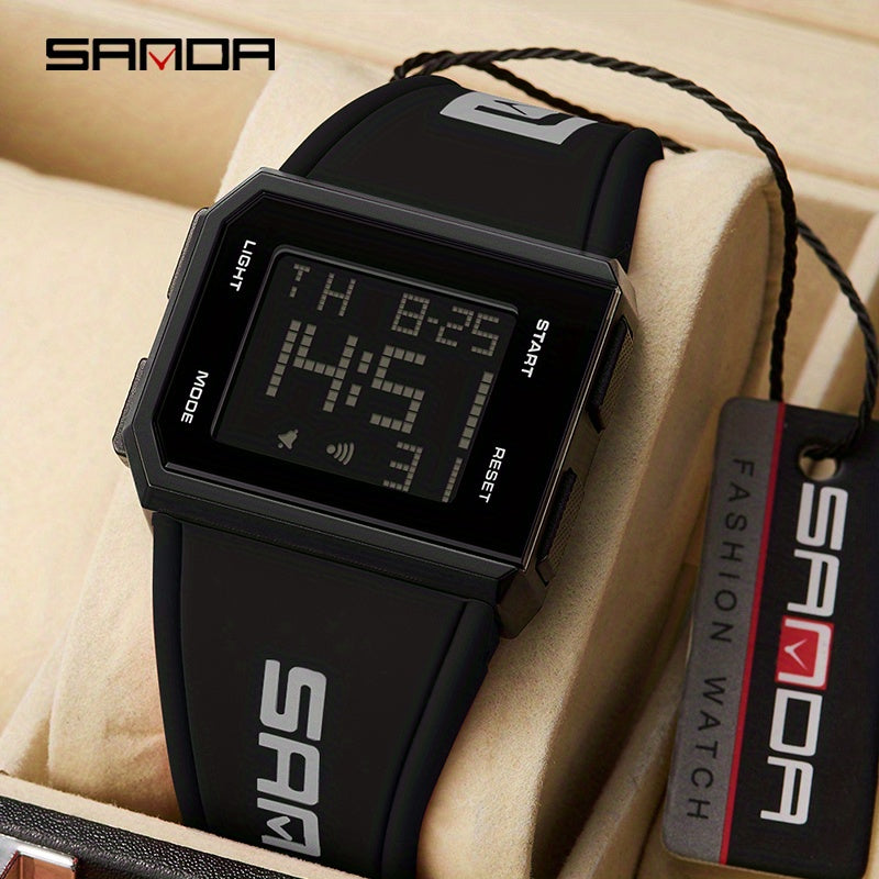 SANDA Men's Sports Digital Multifunction Watch