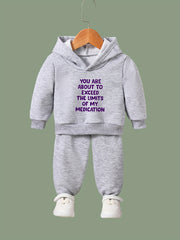 2pcs Girls Sports Outfits, Spring/Fall Outdoor Gift