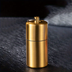 Men's Metal Waterproof Cigarette Case with Keychain