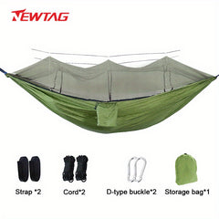 Durable Hammock with Mosquito Net for Camping 102in x 55in