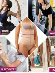 Waist Trainer Vest Zipper Body Shaper Sweat Sauna Tank Top Tummy Control