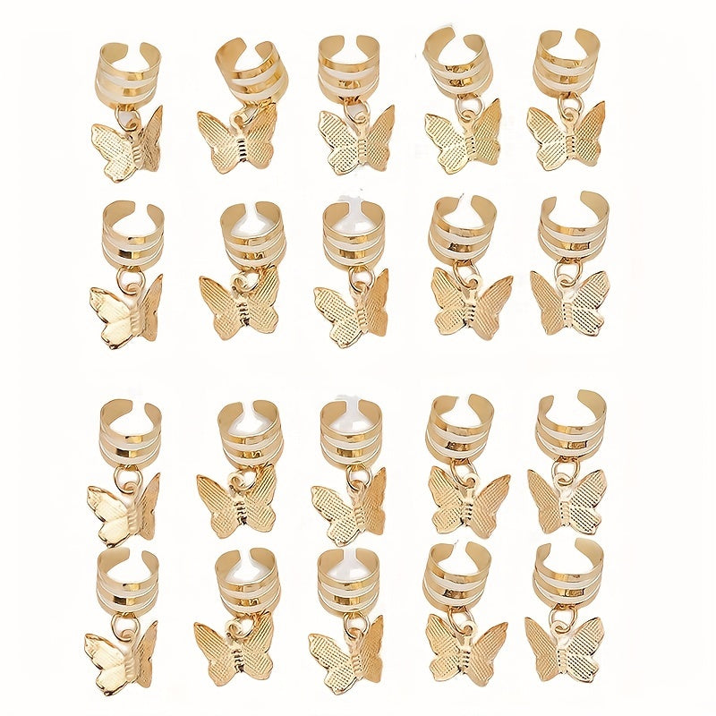 DIY African Dreadlock Hair Ring Hair Bead Hair Buckle Hair Decoration Pendant