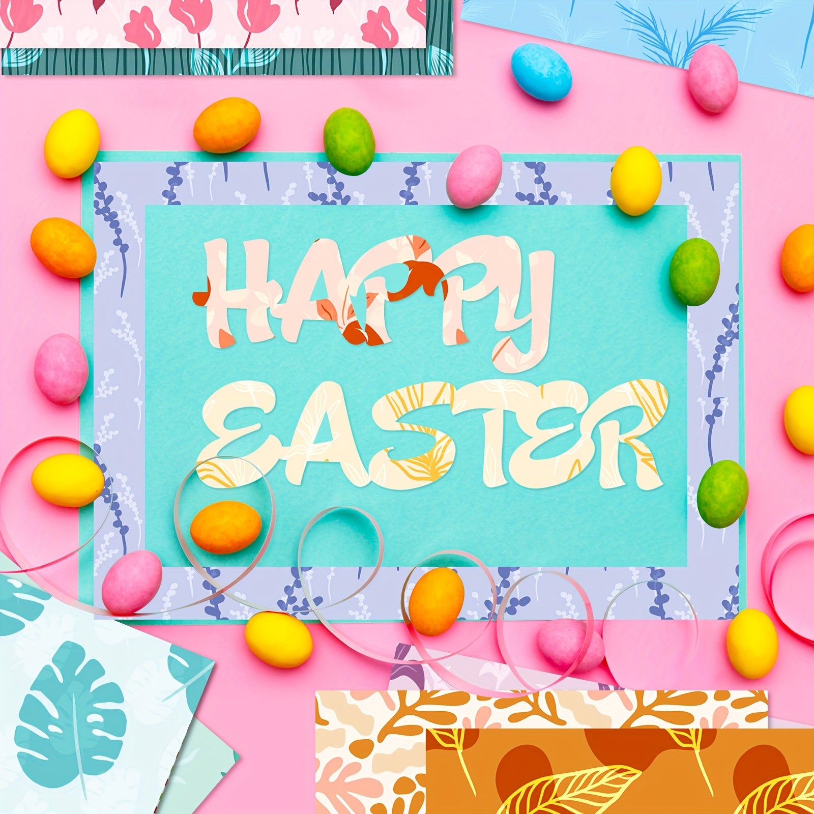 Bohemian Plant Series Paper Set for DIY Scrapbook Album Art Card