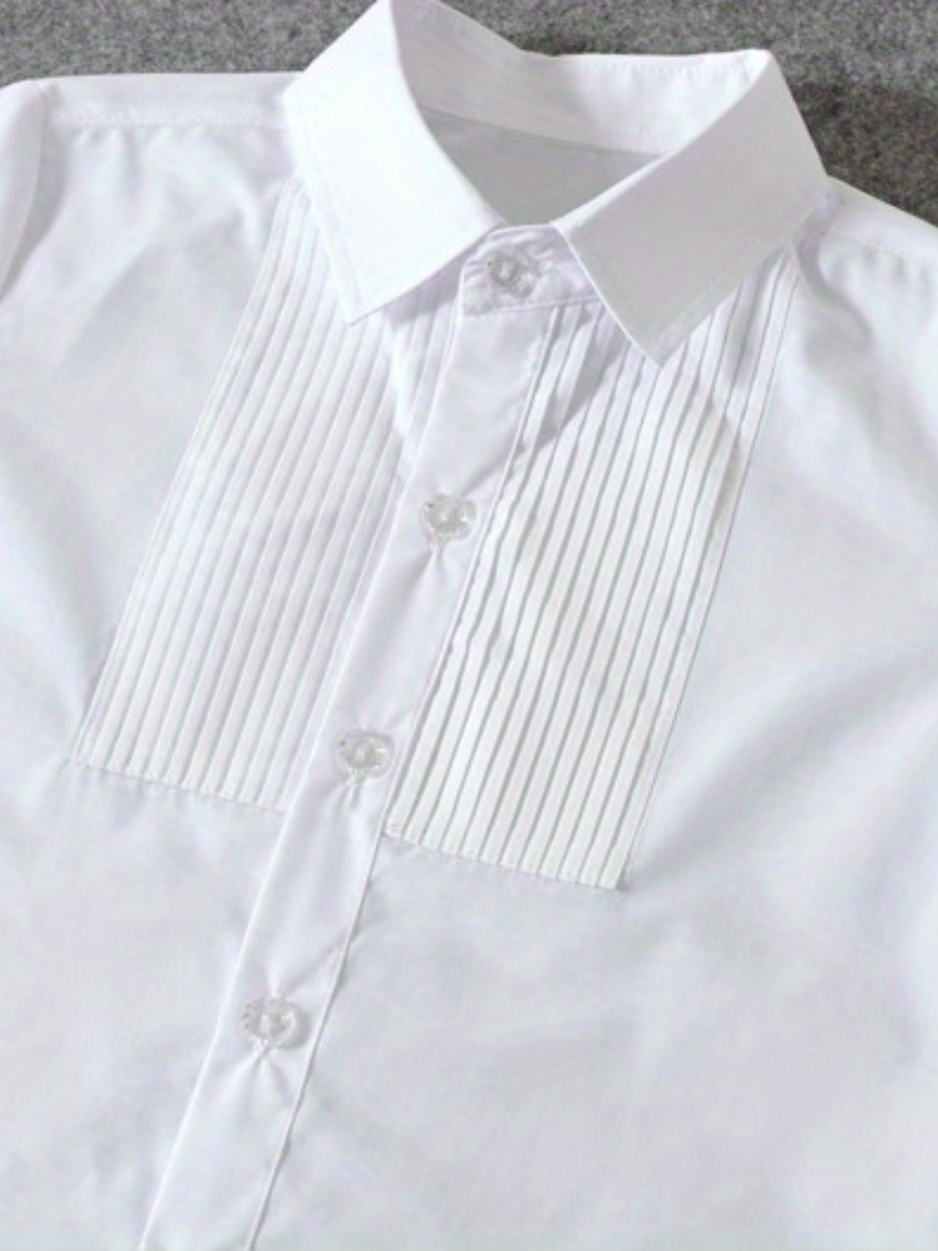 Boys Non Stretch Button Down Dress Shirt