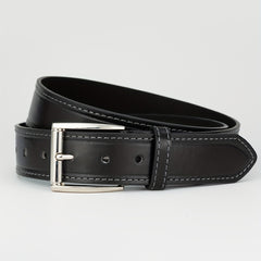 Men's Single Jacket Dress Belt Casual Alloy Pin Buckle PU Leather Belt