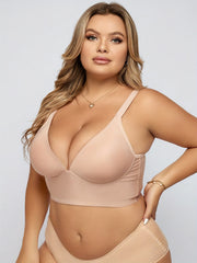  Sexy Deep V Neck Push Up Padded Bra