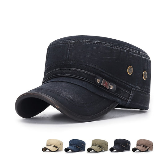 Vintage Baseball Cap Snapback Hat Cadet Army Cap Hip Hop Hat