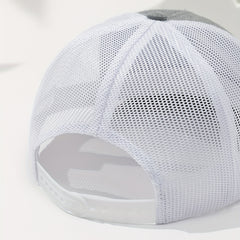 Unisex Adjustable Casual Baseball Cap with Letter Embroidery