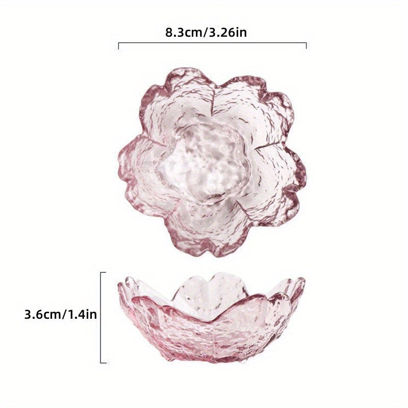 Golden Sauce Bowl with Cherry Blossoms - Seasoning & Decor