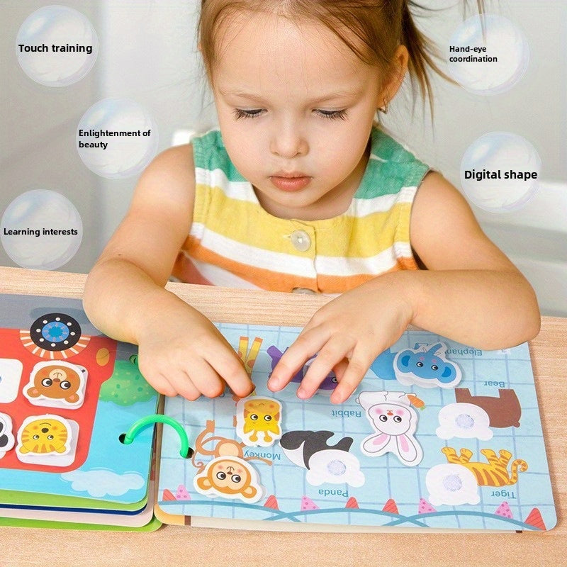 Reusable Sticker Book for Preschool Learning