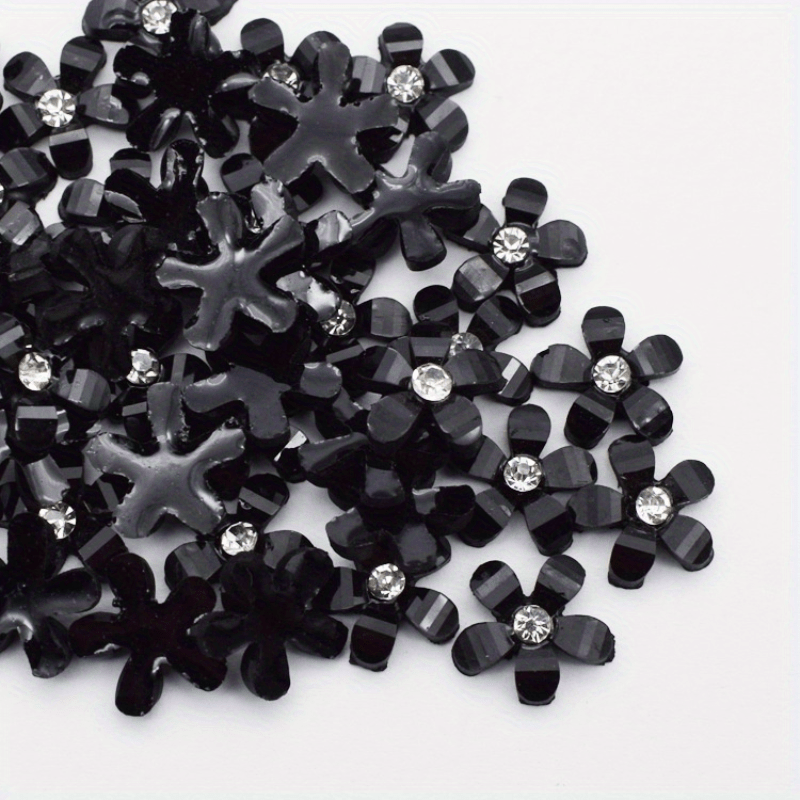 20pcs Resin Flower Phone Case Nail Art Ornament Accessories