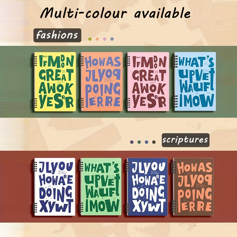 A5 Discbound Notebook Inserts 60 Sheets 5 Colors