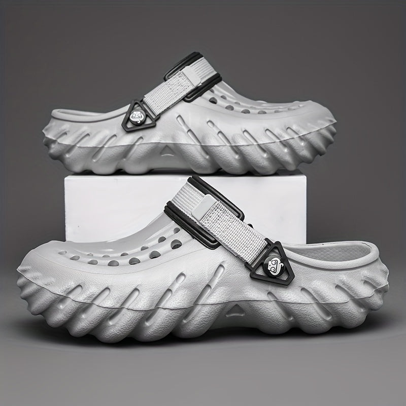 Men's Closed Toe Clogs Sandals Soft Sole Outdoor Walking Shoes
