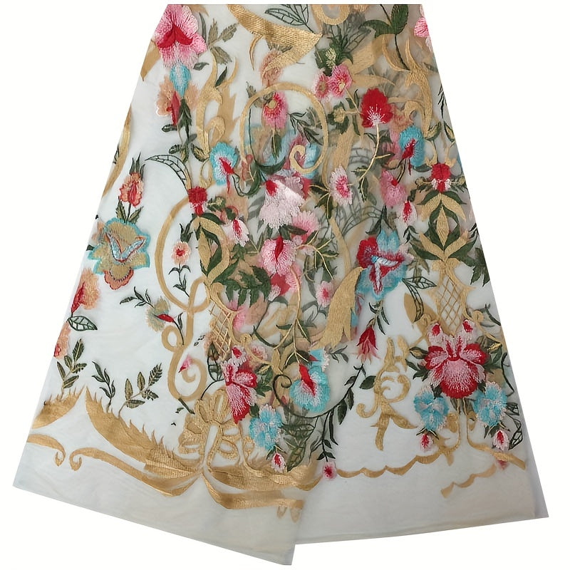 African High Lace Fabric For Dress DIY Embroidered Tissue Skirt