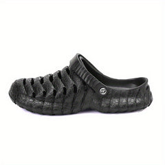 Men's Lightweight Comfy Clogs Hollow Out Non Slip Garden Shoes