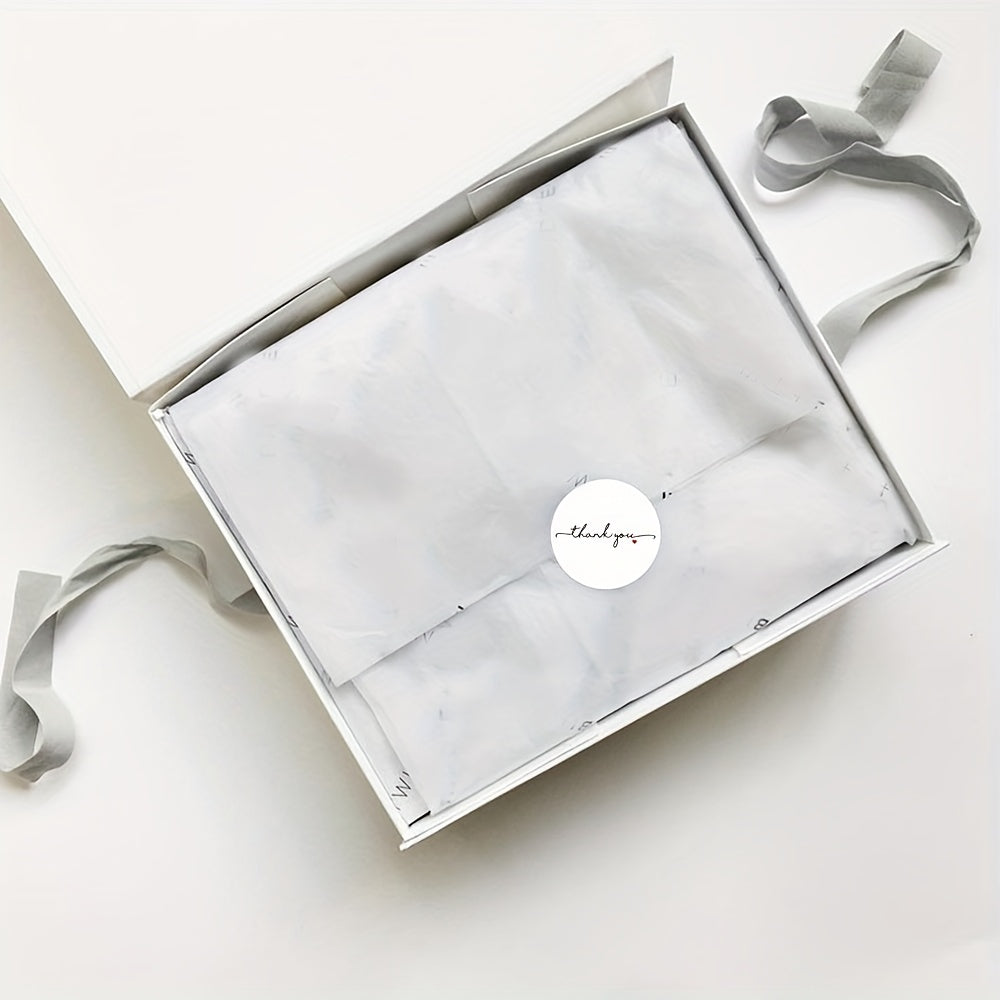500pcs Thank You Sticker Wedding Seal Stationery Sticker