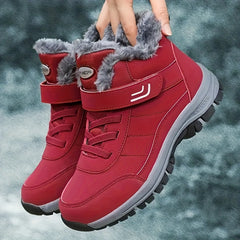 Thermal Non Slip Tactical Hiking Shoes Fastener Ankle Boots