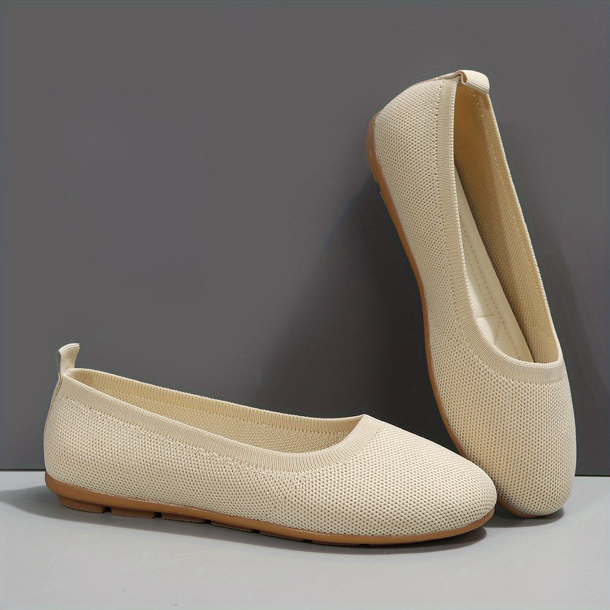 Women's Lightweight Breathable Slip On Flat Shoes