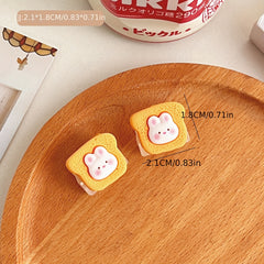 2pcs Cartoon Push Clip Student Test Paper Storage Clip Small Dovetail Clip