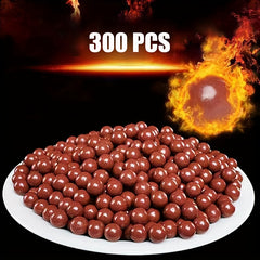 300pcs Biodegradable 9mm Clay Shot for Slingshot Events