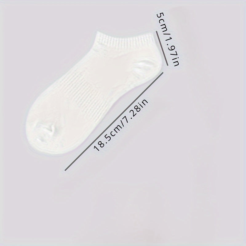 3 Pairs Cotton Ankle Quarter Crew Socks Men Women
