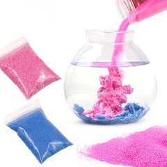 4pcs Waterproof Sand Portable Bag Sensory Games Pink Purple