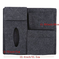 Felt Hanging Bag for Maximized Car Storage