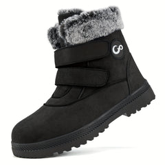 Plush Lined Waterproof Snow Boots Fall Winter Outdoor Shoes