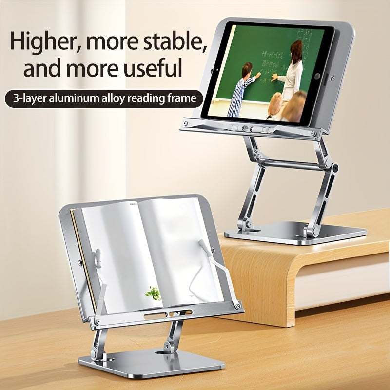 Aluminum Alloy Study and Office Bracket, Adjustable Rotatable