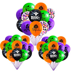 16pcs Halloween Decoration Balloons 30 Holiday Party Balloons