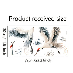 Animal Vinyl Decals Crane Wall Stickers