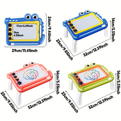 Matesy Magnetic Doodle Board Colorful Educational Drawing Pad for Kids 3-6