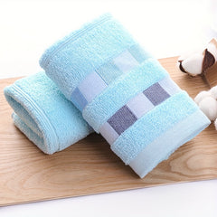 3pcs Absorbent Cotton Face Wash Towel for Adults - Bathroom Accessory