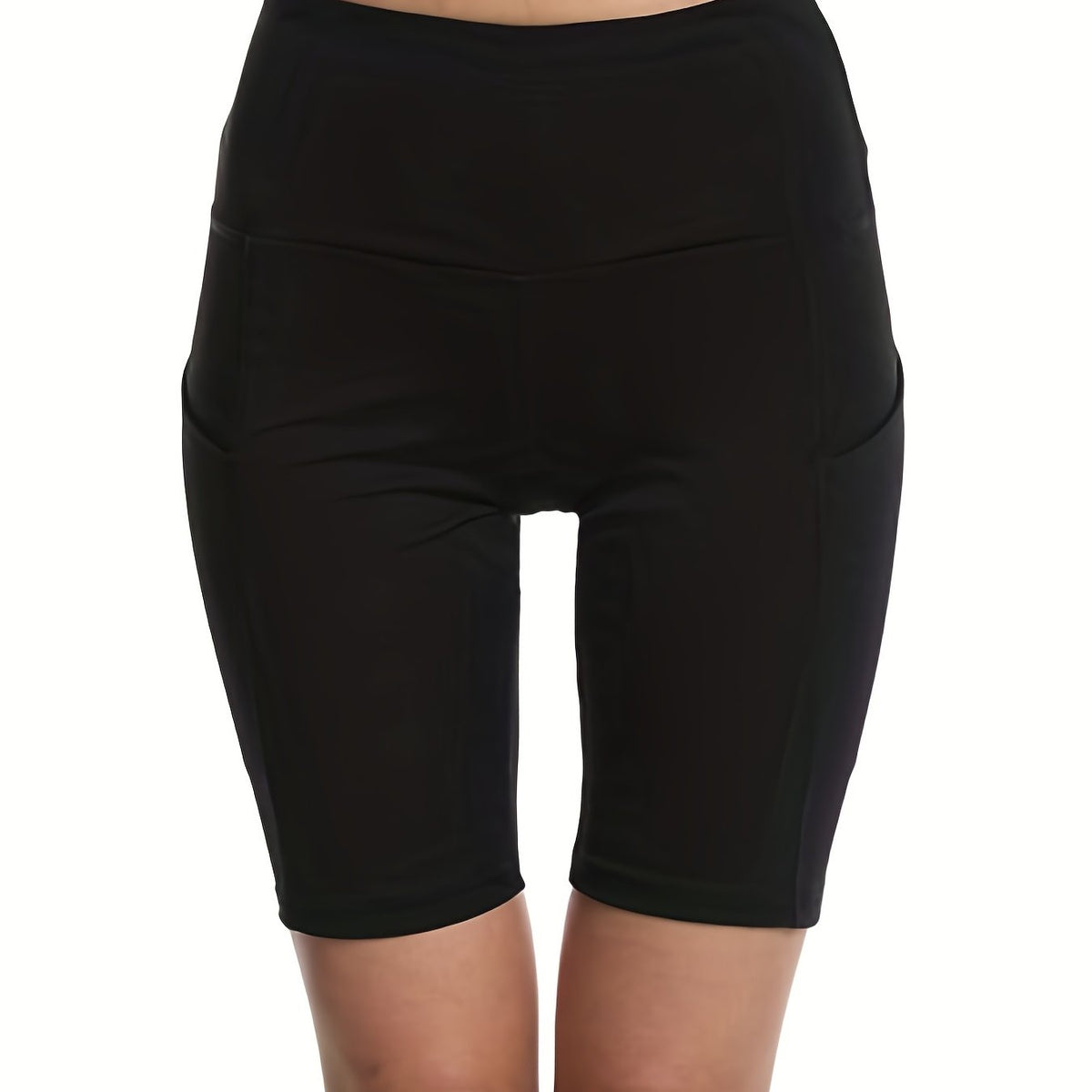 High Waist High Stretch Legging Shorts for Summer Workout - Butt Lifting