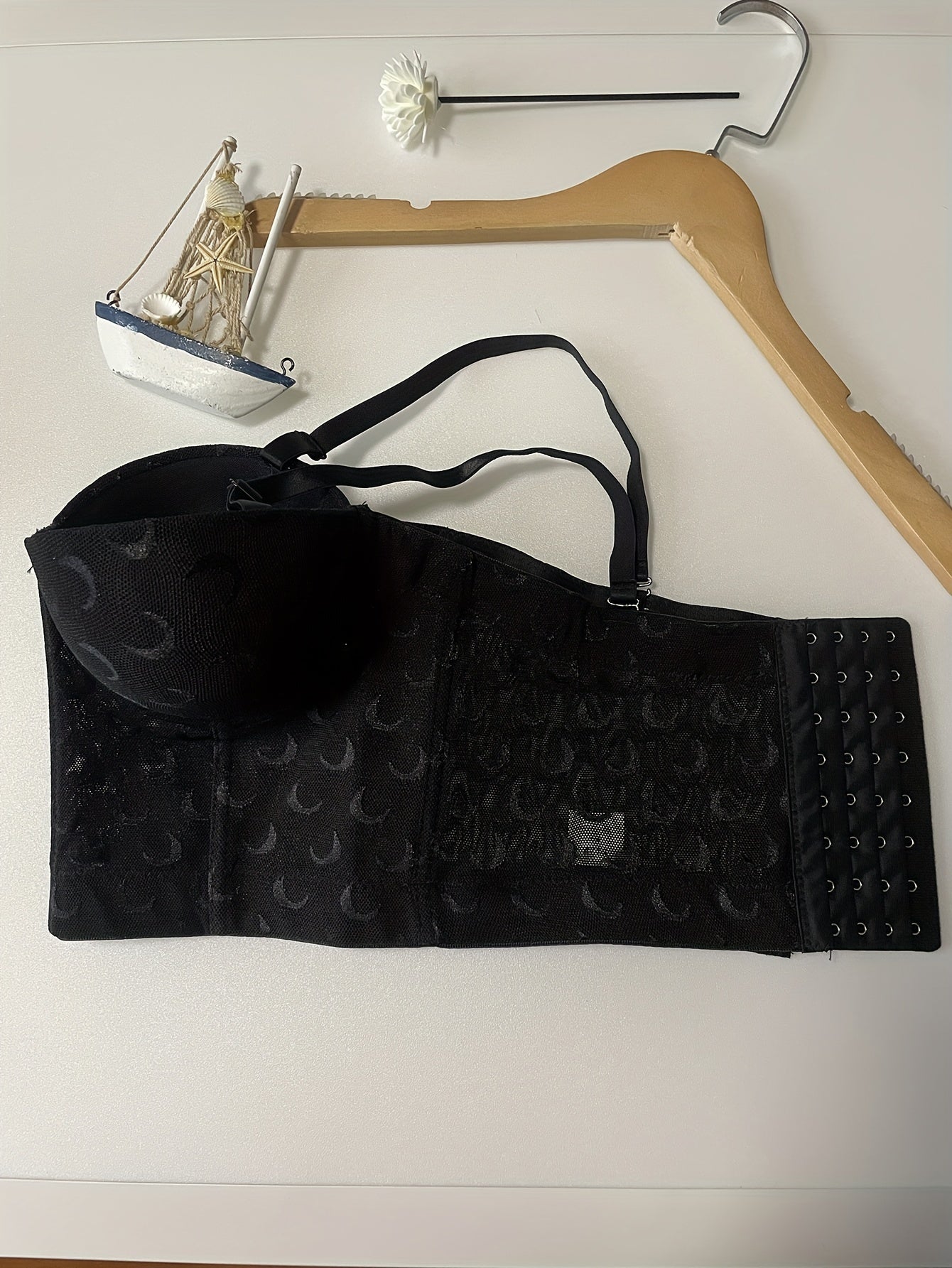 Moon Print Cami Corset Bra Push Up Slimming Corset Women's Underwear